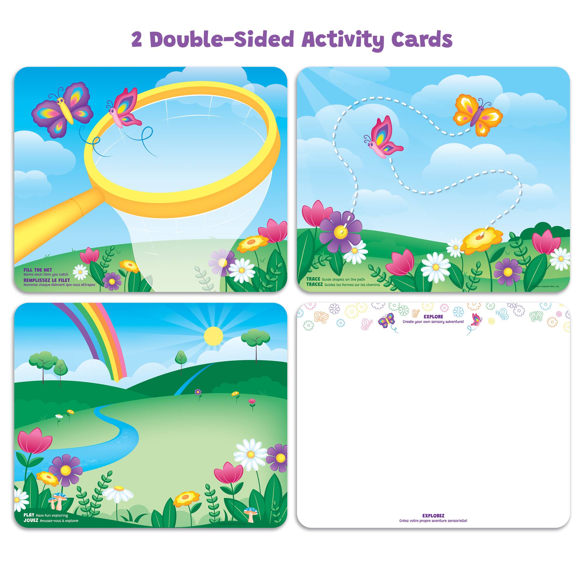 Creativity for Kids® Butterfly Garden Sensory Squish Bag